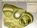 Straumann CADCAM  design abutment shape